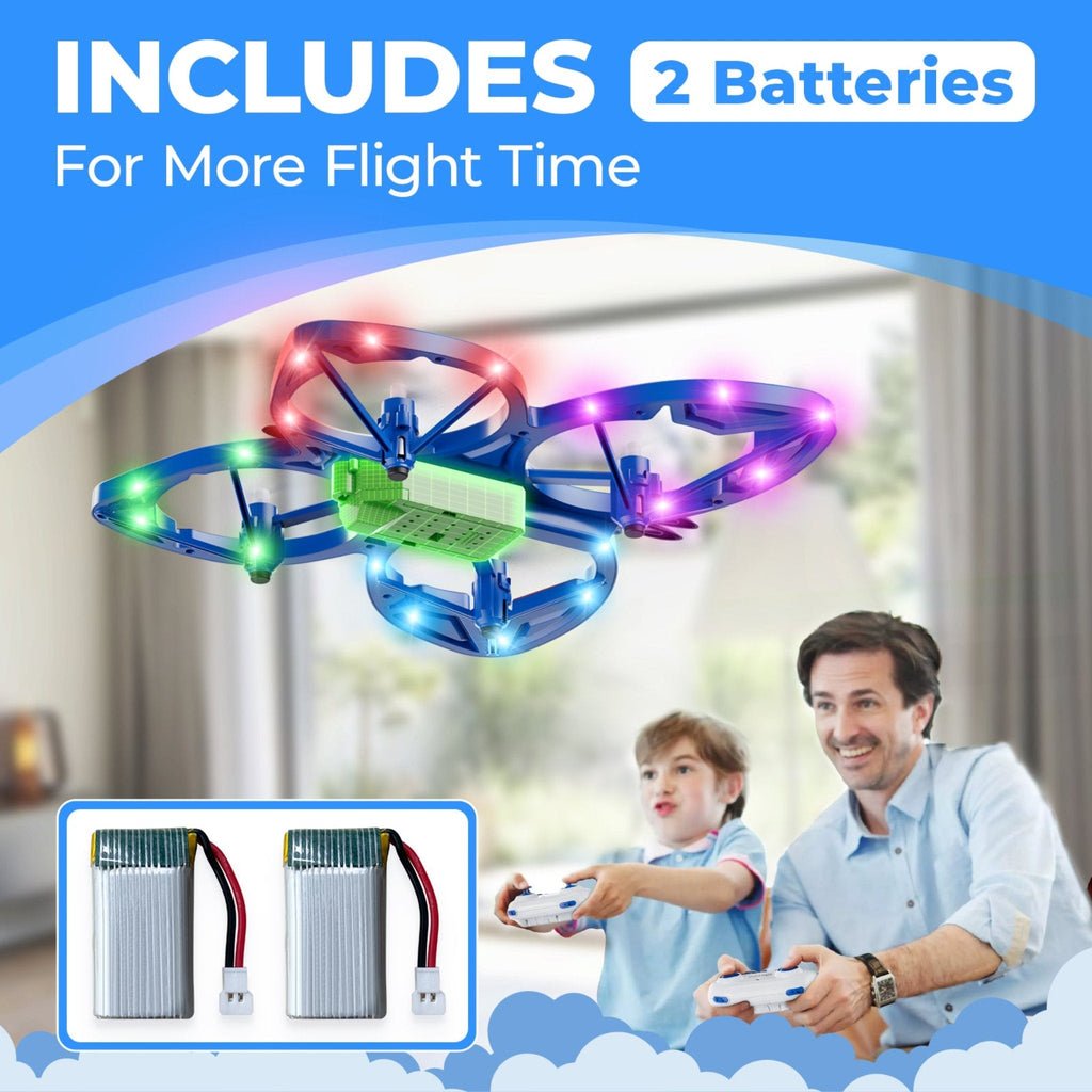 Contixo TD2 Butterfly Kids Drone - LED Lights, 360- Stunts, 14