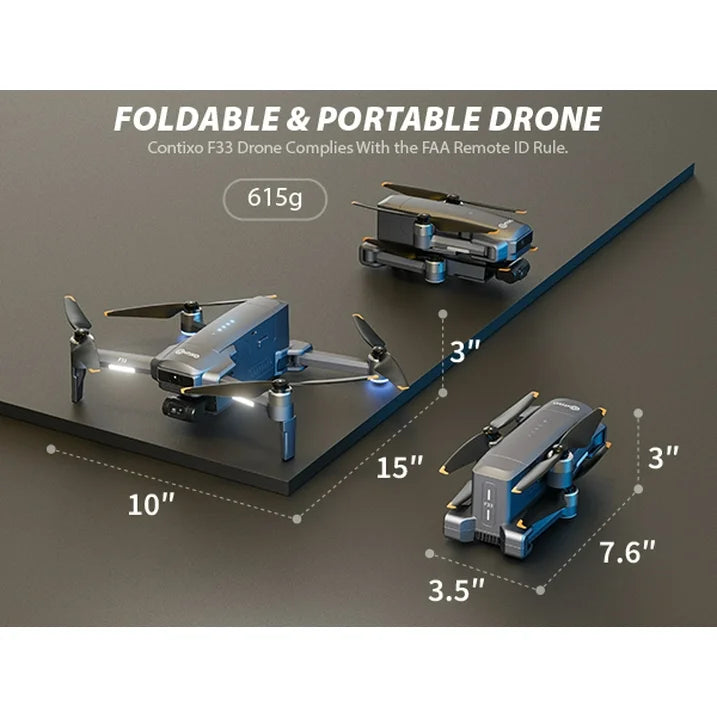 Contixo F33 Vortex - Travel Bundle