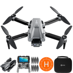 Contixo F25 Mini Drone - 1080p FHD Camera, GPS, 4.3- FPV Screen, Smart Flight Modes, Brushless Motors, Auto Return, FAA-Exempt,