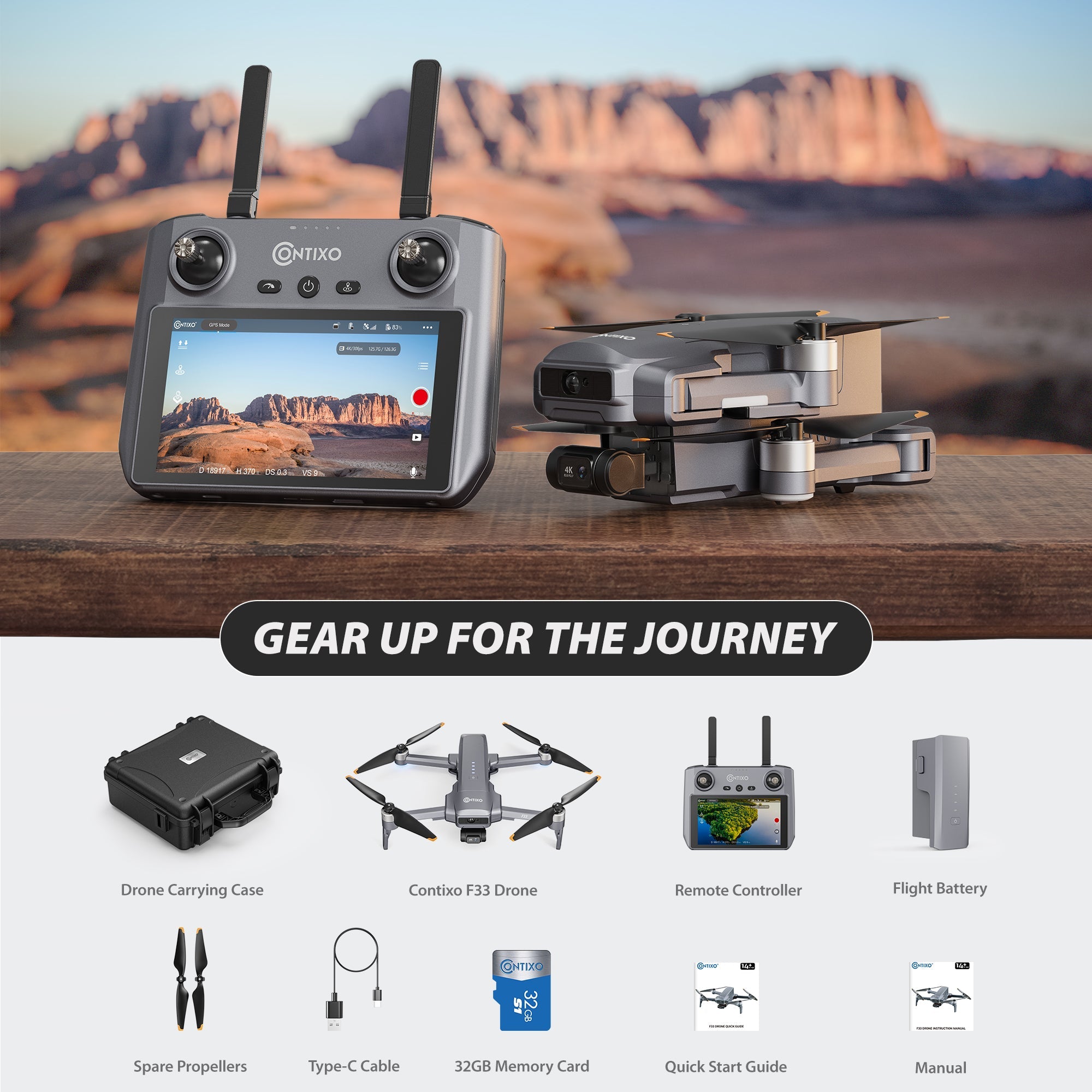 Contixo F33 Drone