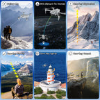 Contixo F36 FPV Drone - Foldable, 4K HD Camera, 64GB Card & Case